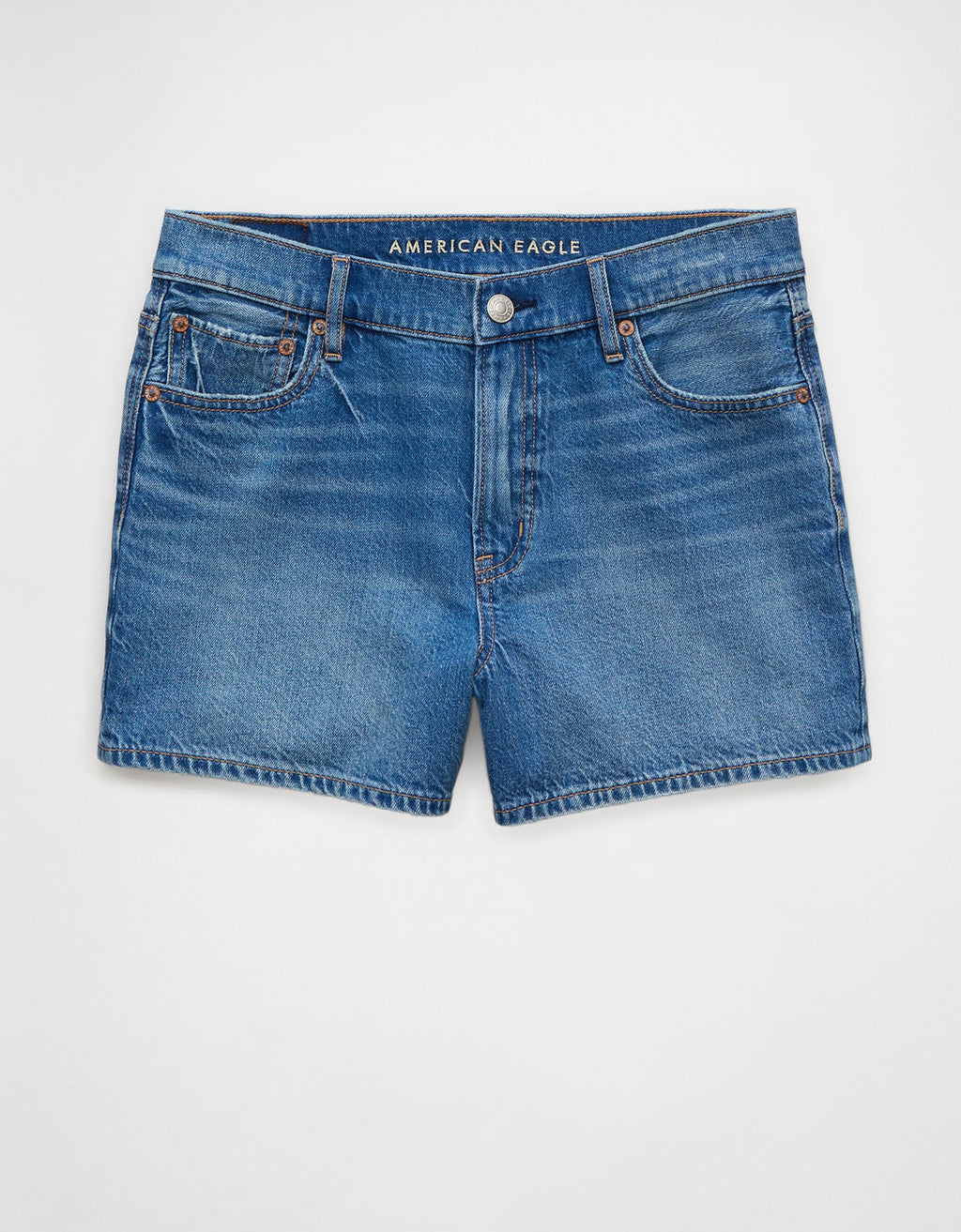 Short Strigid en Denim con Tiro Alto para Mujer - Azul 1334_8124_471_f
