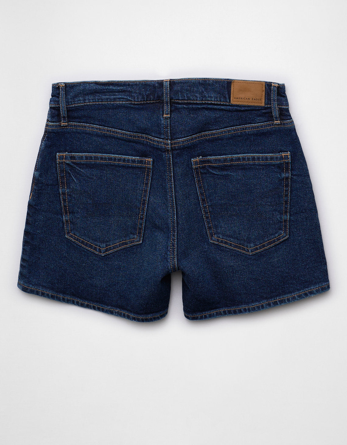 Short en denim tiro alto Ae - Azul 1334_8600_534_b