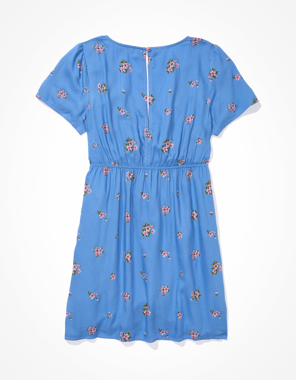 Vestido camisero Ae en lana - Azul 1399_7251_400_b