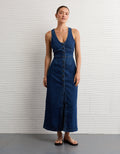Vestido Jean con botones delanteros - Generico 1399_8662_896_of