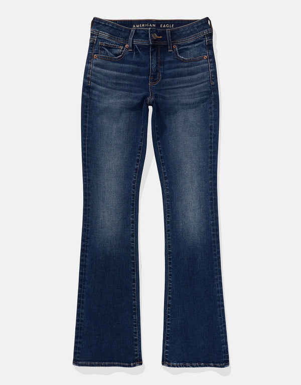 Jean Kick Bootcut de Tiro Bajo para Mujer - Generico