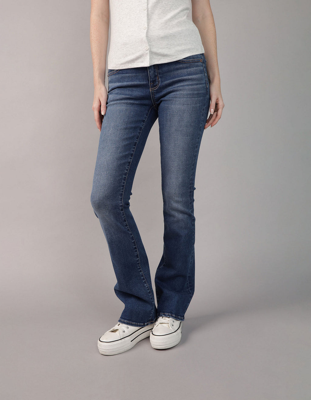 Jean Kick Bootcut de Tiro Bajo para Mujer - Generico 1432_5286_068_of