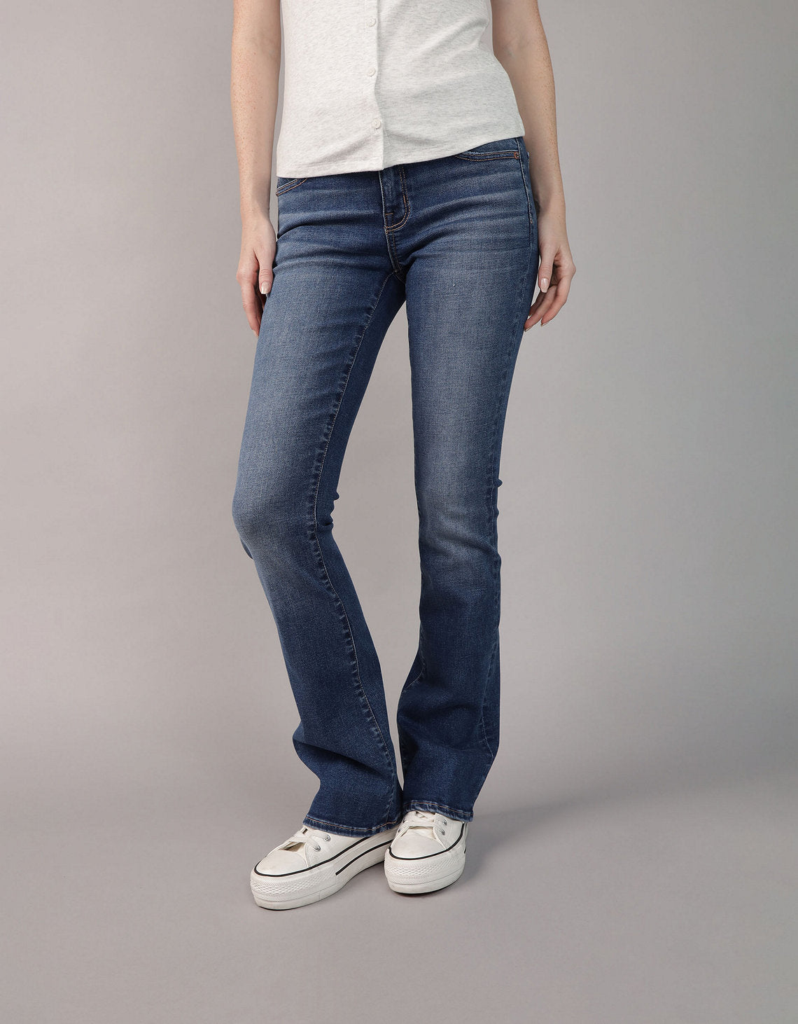 Jean Kick Bootcut de Tiro Bajo para Mujer - Generico 1432_5286_068_of