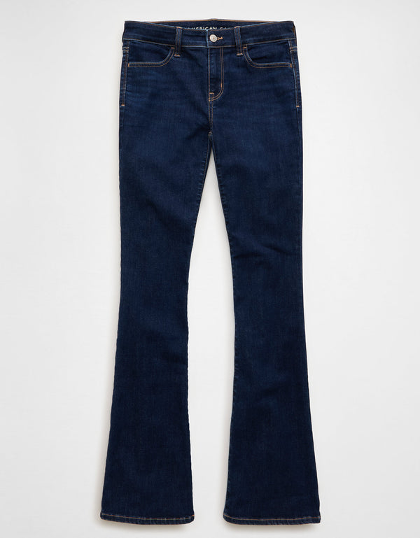 Jean Kick Bootcut de Tiro Bajo para Mujer - Generico