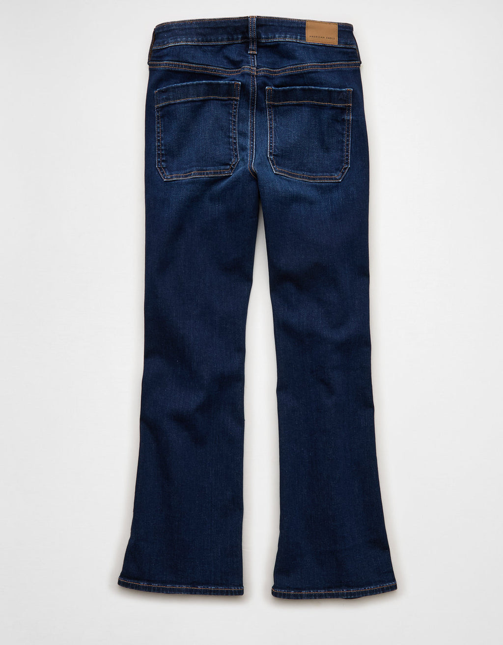 Jean Crop Bootcut Kick de tiro alto Ae Next Level - Azul 1437_6059_521_b