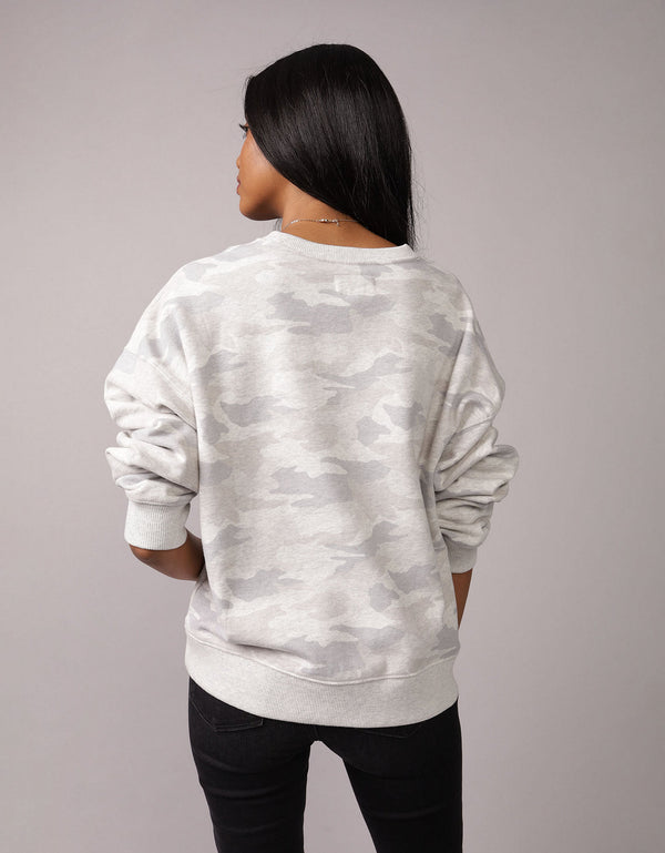 Polera Oversized Ae - Azul