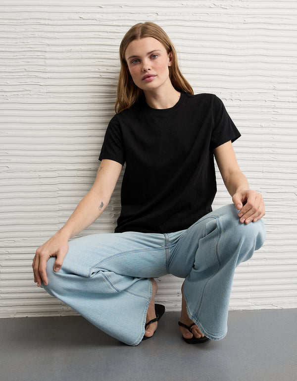 Camiseta Básico Ae - Negro
