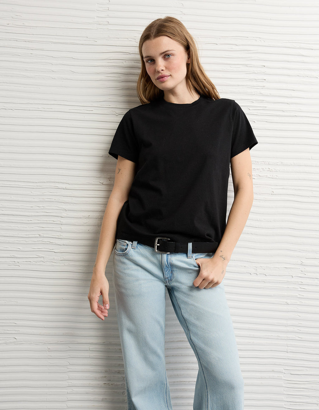 Camiseta Básico Ae - Negro 1537_1546_001_os
