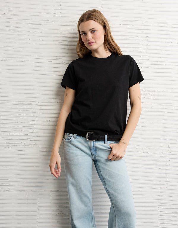 Camiseta Básico Ae - Negro