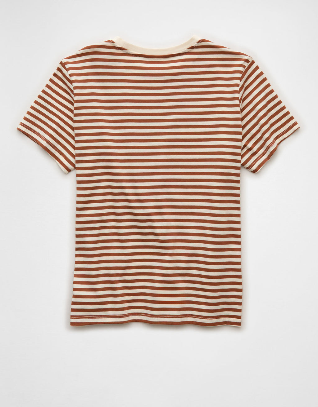Camiseta con patrón de rayas Ae - Café 1537_1563_200_b