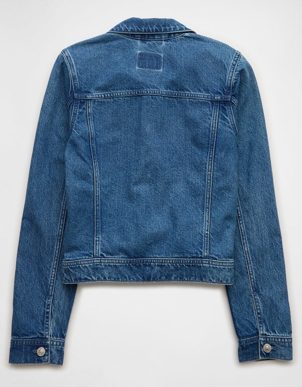 Casaca en Denim Clásica Ae - Azul