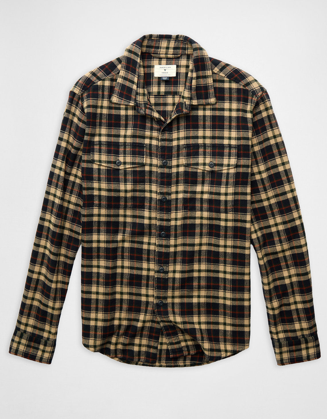 Camisa de franela Ae - Azul 2151_2821_406_f