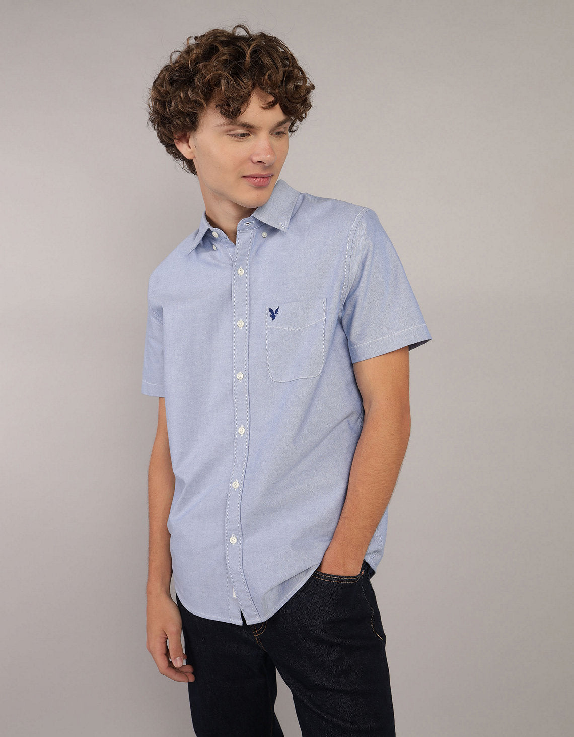 Camisa Manga Corta Ae - Azul 2154_2728_400_of