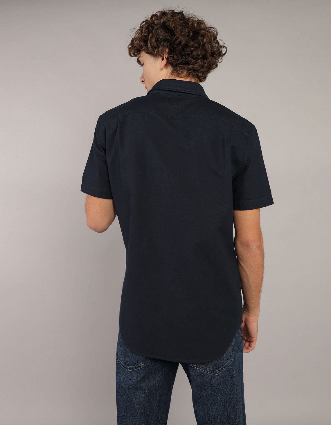 Camisa Manga Corta Ae - Azul 2154_2728_410_ob