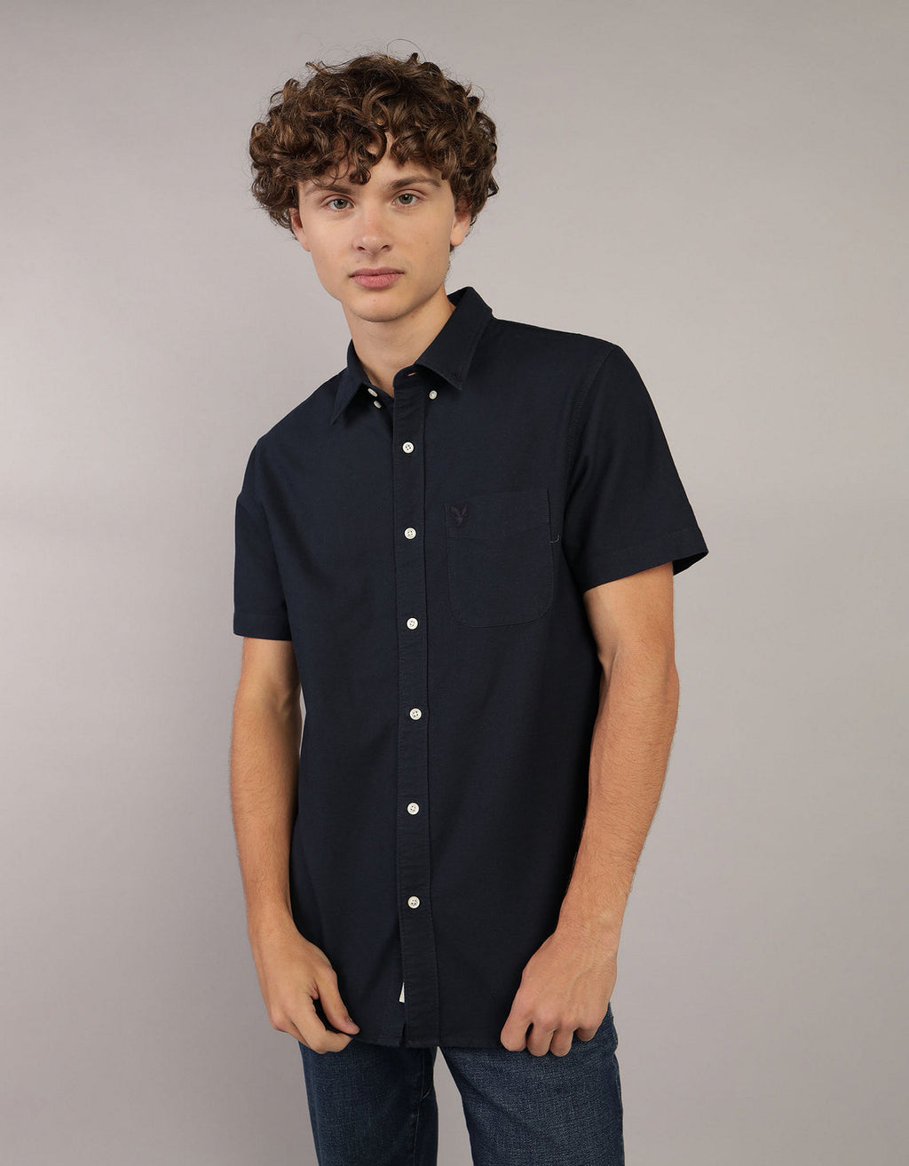 Camisa Manga Corta Ae - Azul 2154_2728_410_of