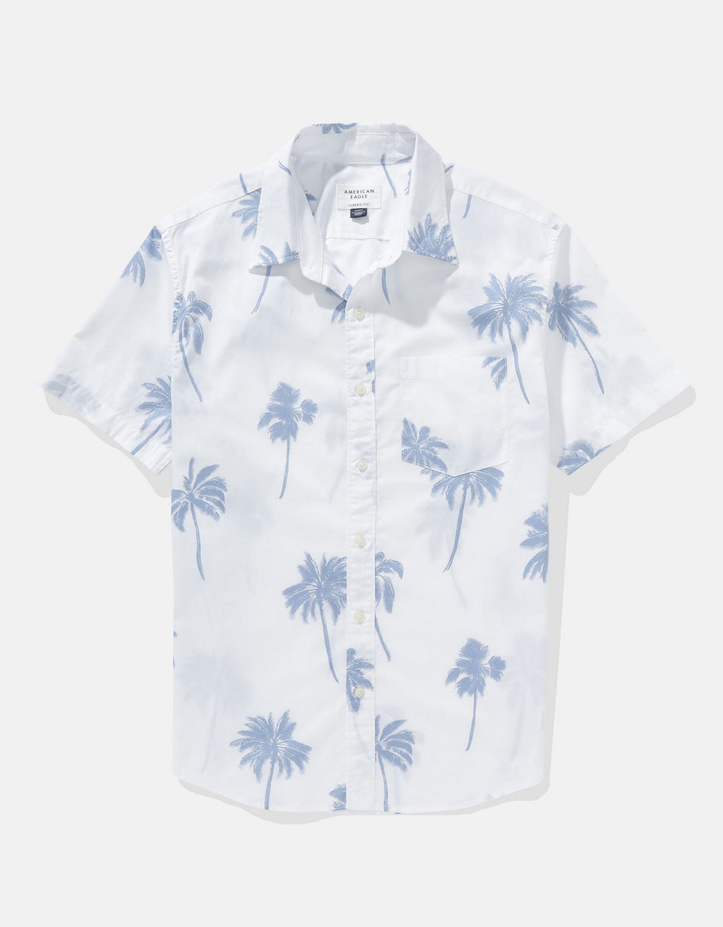 Camisa abotonada junto a la piscina Ae - Blanco 2154_2862_100_f