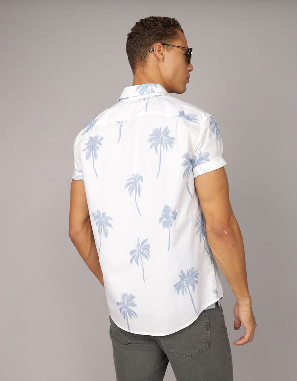 Camisa abotonada junto a la piscina Ae - Blanco 2154_2862_100_ob