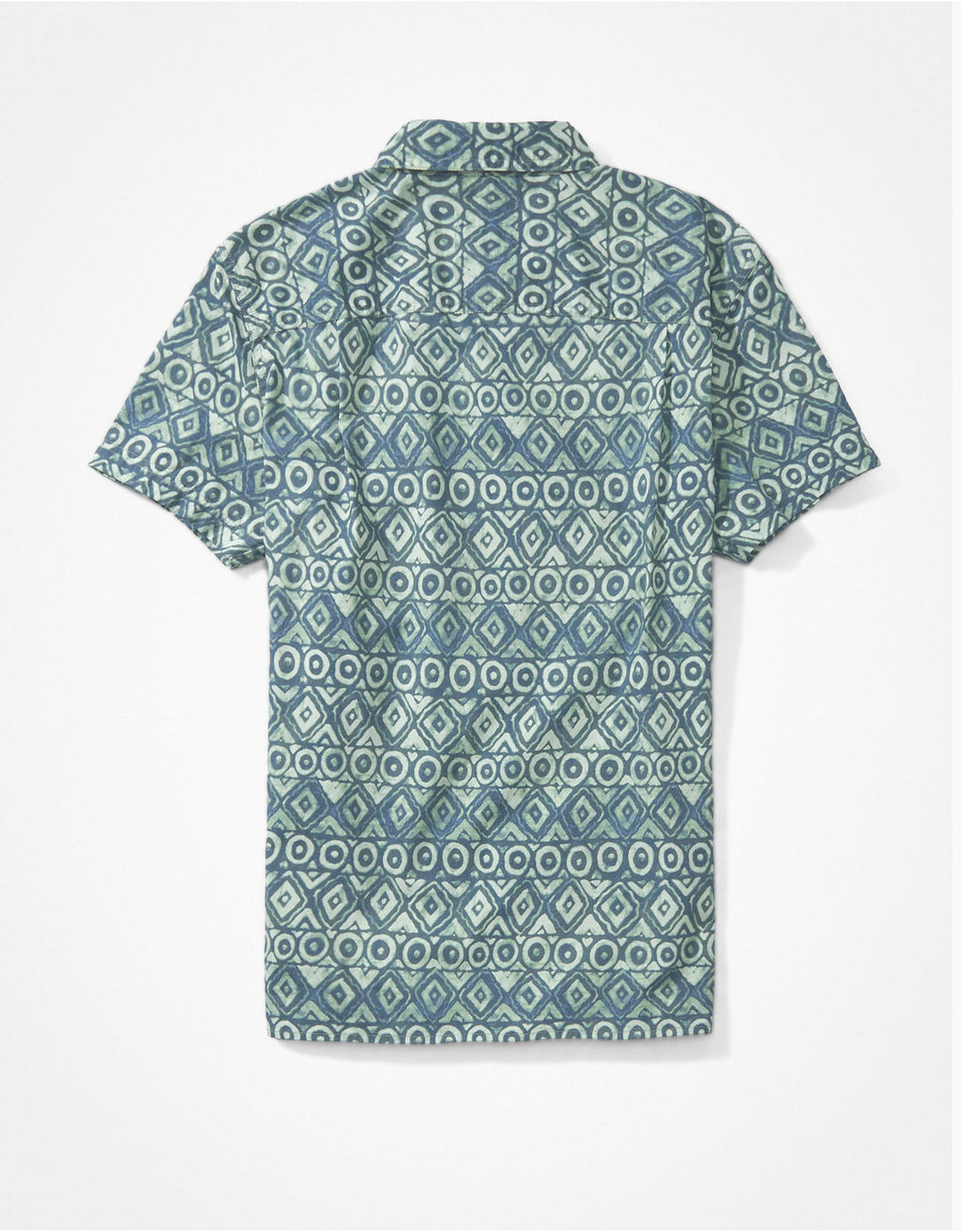 Camisa AE en chambray, manga corta - Generico 2154_5992_767_b