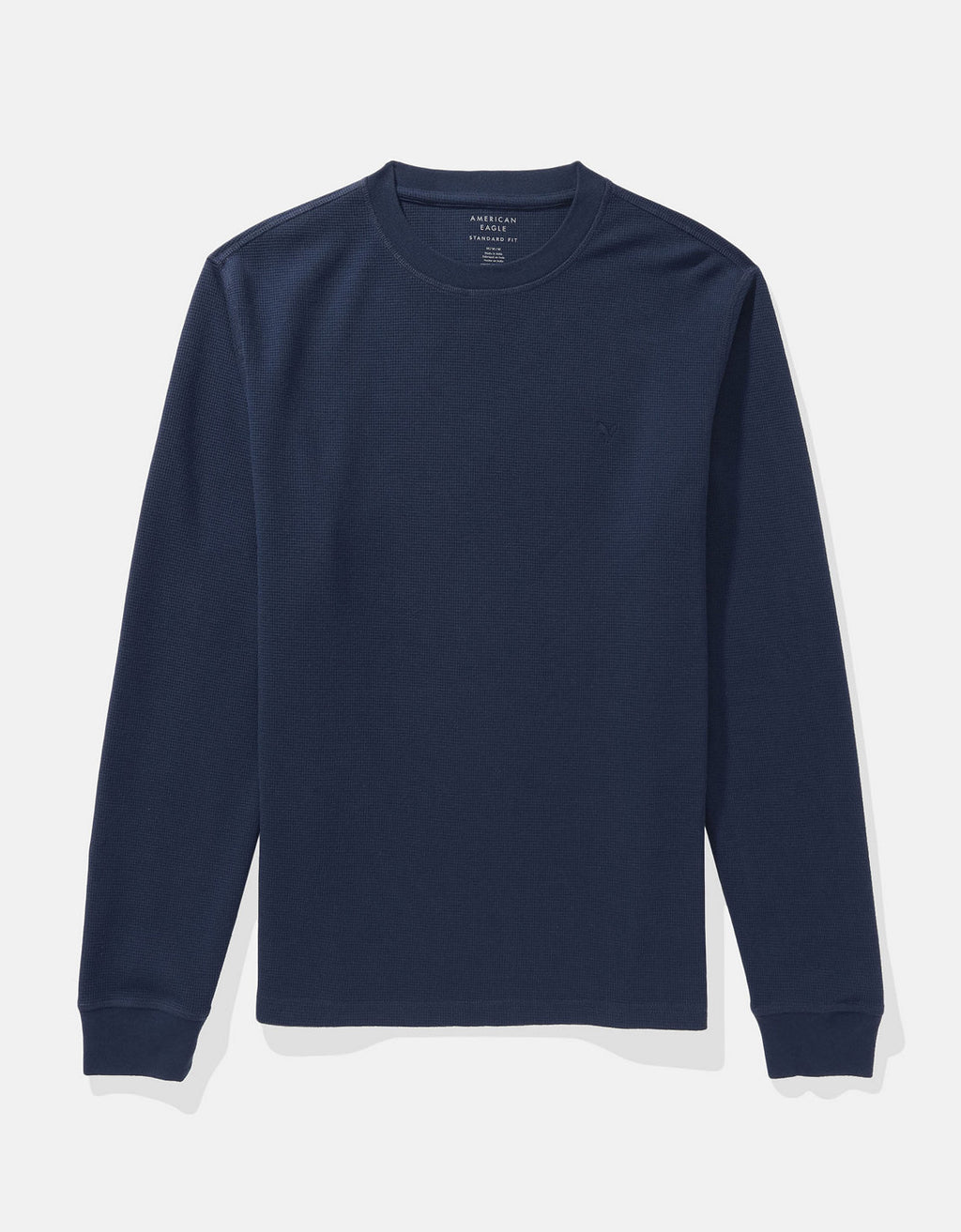 Camiseta Thermal Manga Larga Ae - Azul 2171_4842_410_f