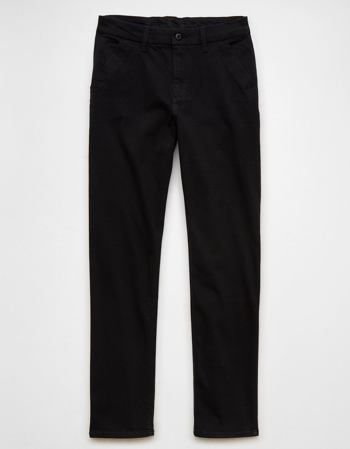 Pantalón Straight de Tiro Alto para Mujer - Negro 2325_5126_001_f