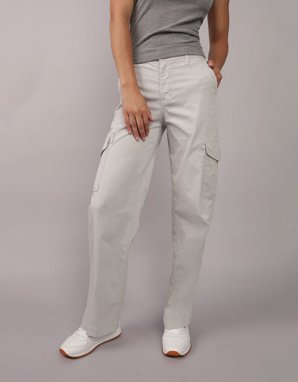 Pantalón AE tipo cargo de tiro alto para mujer - Generico