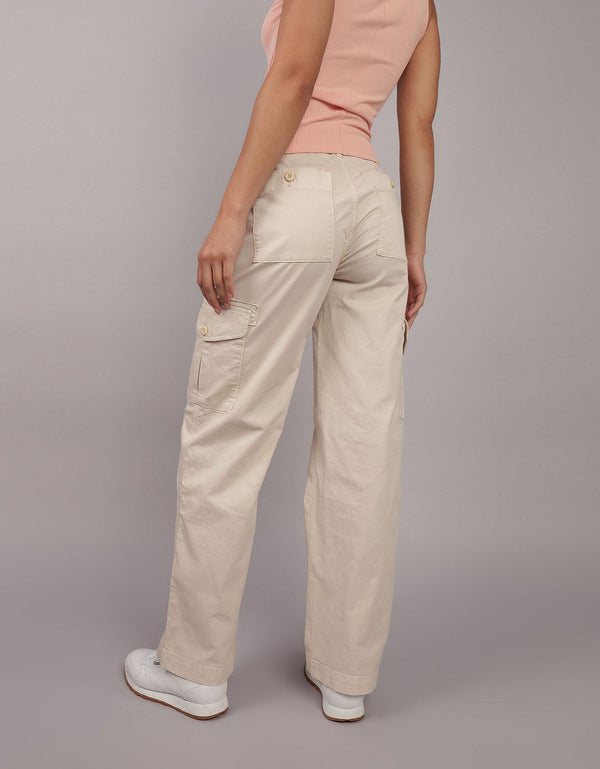 Pantalón AE tipo cargo de tiro alto para mujer - Generico