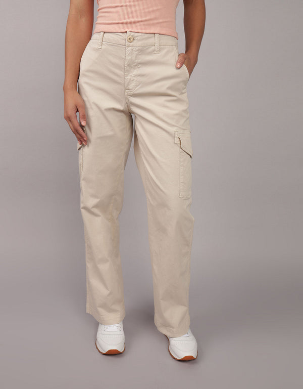 Pantalón AE tipo cargo de tiro alto para mujer - Generico