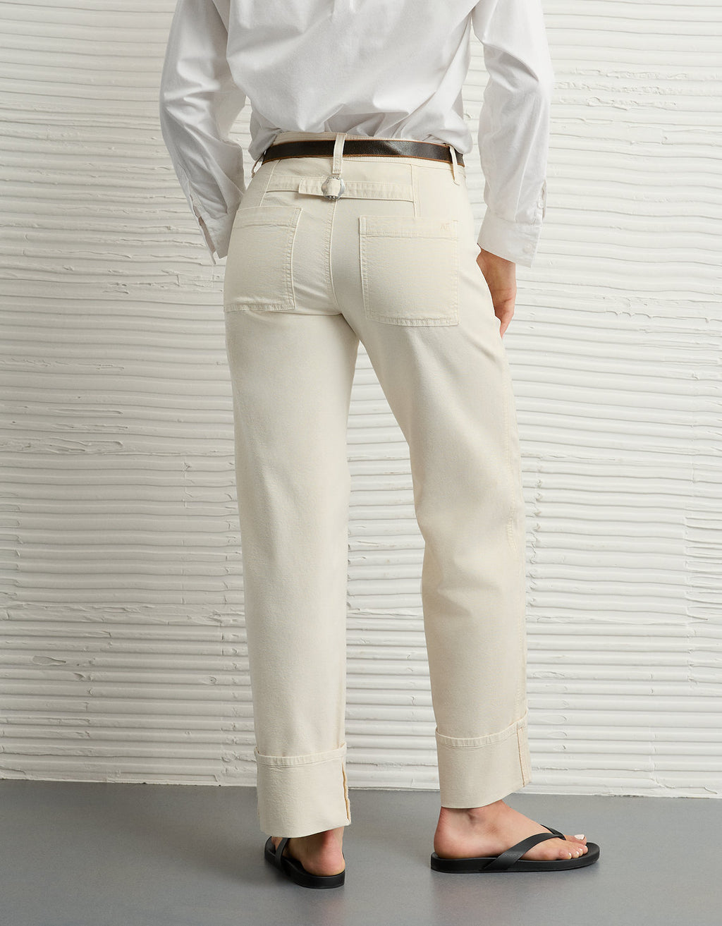Pantalón Stovepipe Ae - Caqui 2325_5489_210_ob