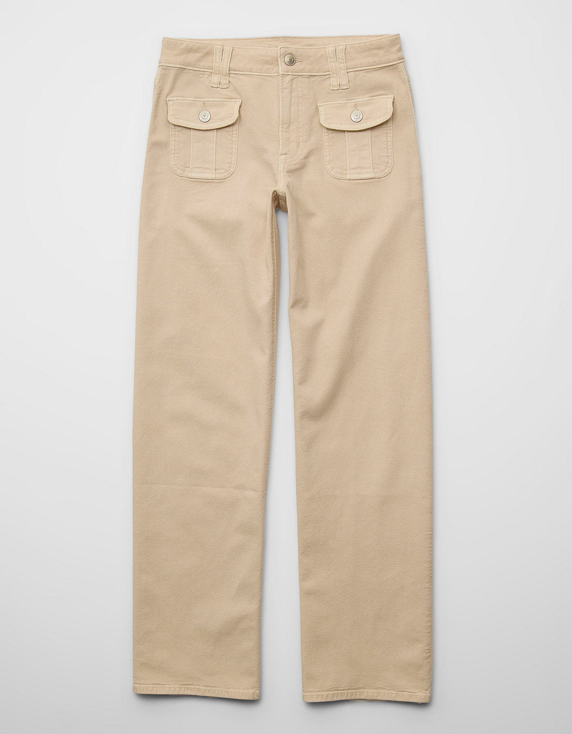 Jean Stovepipe tiro alto Ae - Beige 2325_5750_141_f