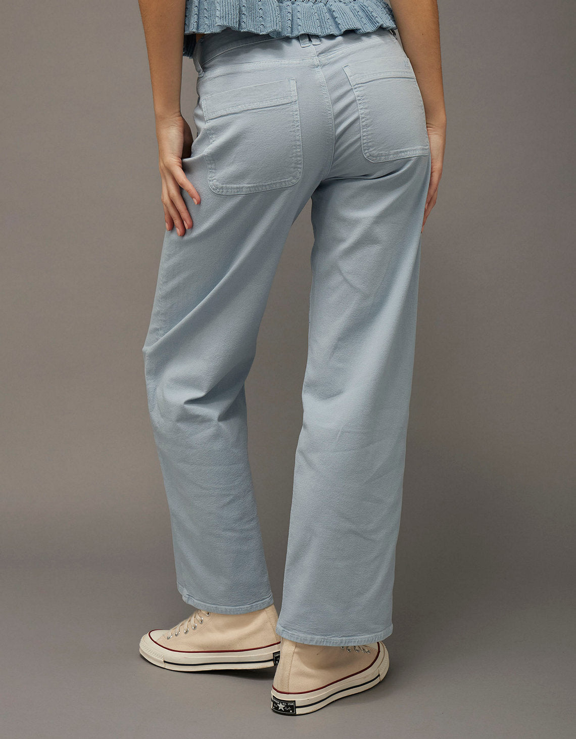 Jean Stovepipe tiro alto Ae - Azul 2325_5750_400_ob