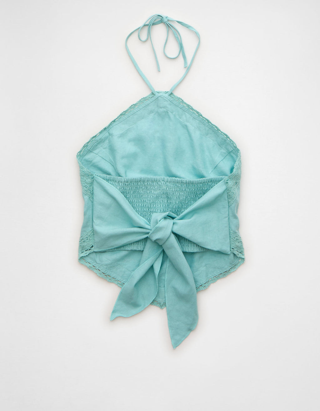 Top halter con bandana de mezcla de lino - Morado 2351_6756_581_b