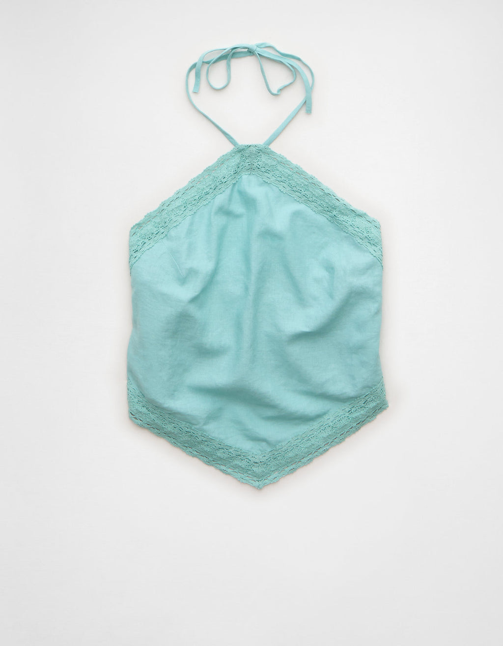 Top halter con bandana de mezcla de lino - Morado 2351_6756_581_f