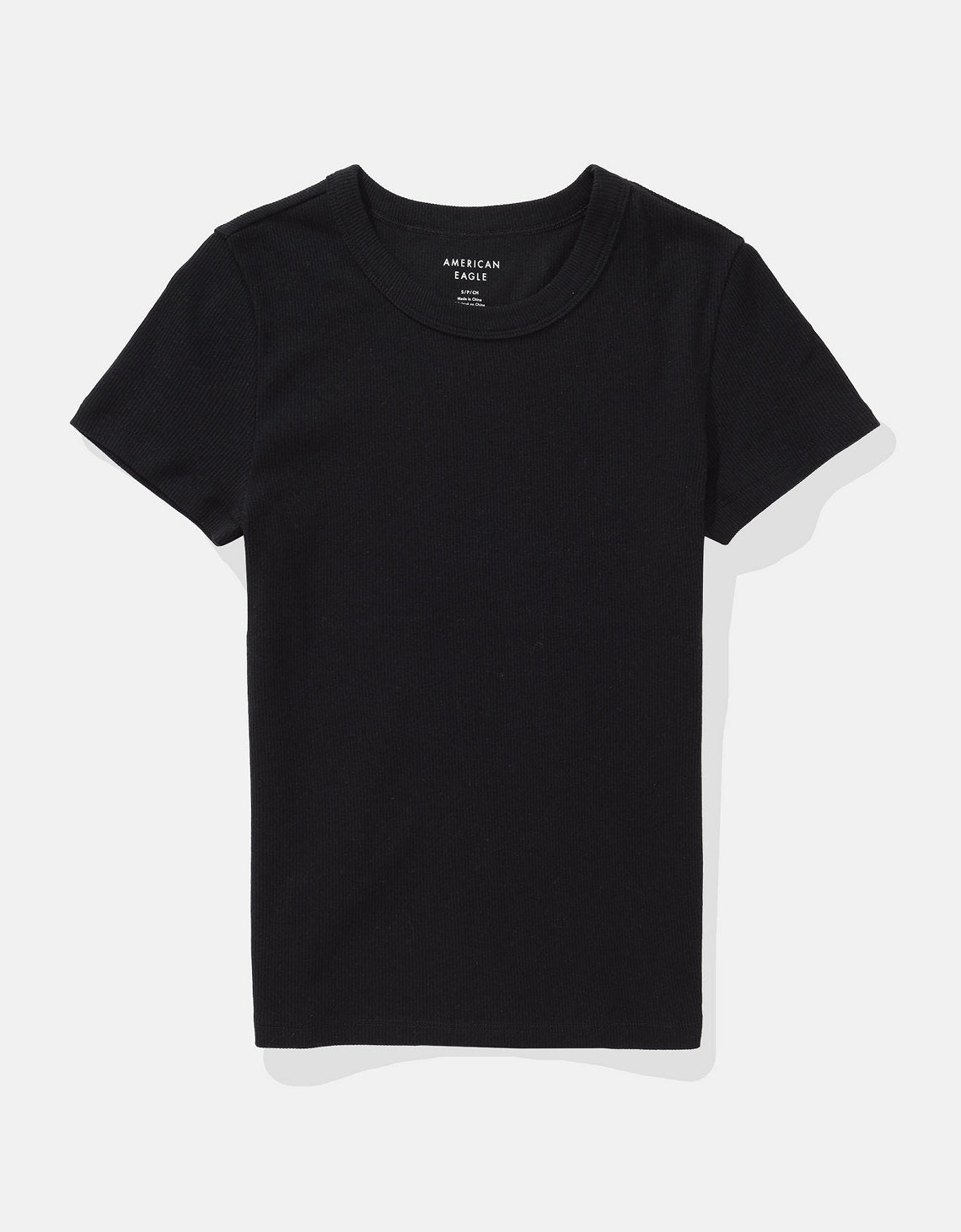 Polo sin Cuello de Bebé Gofre Ae - Negro 2370_1173_001_f