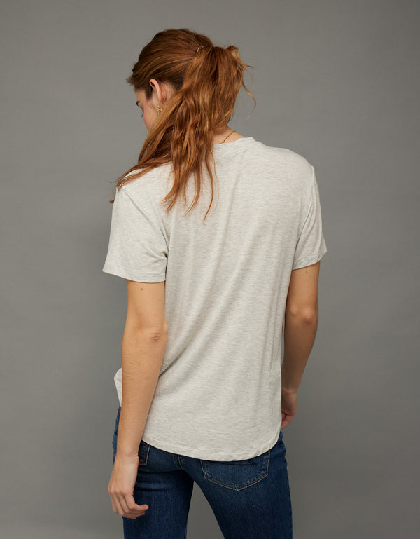Camiseta Soft & Sexy cuello redondo Ae - Gris