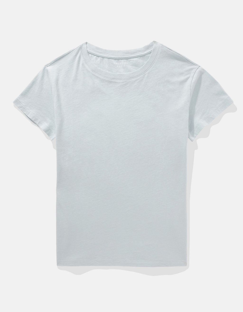 Polo sin Cuello Básica Manga Corta Mujer AE - Azul 2370_9678_401_f