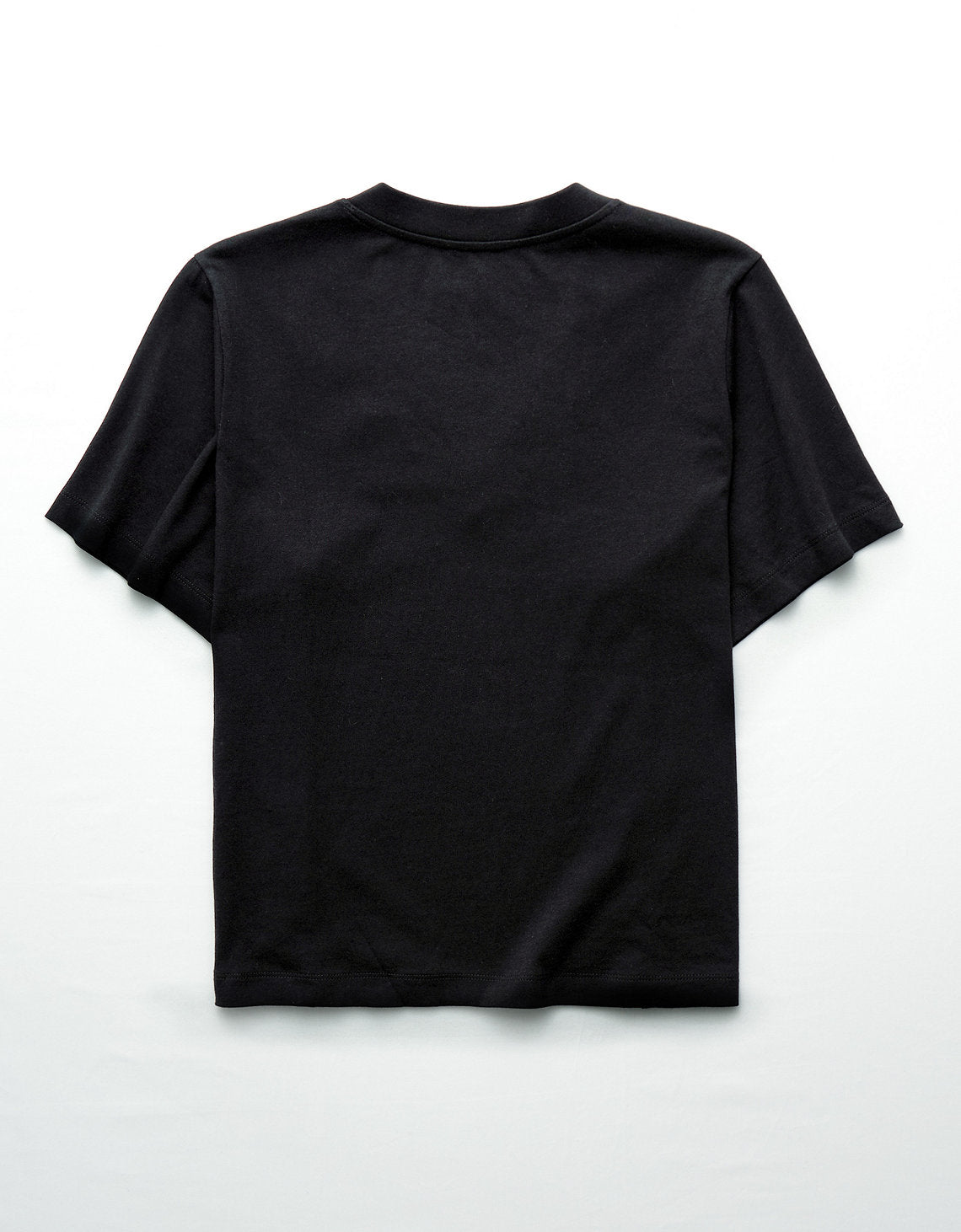 Polo sin Cuello de ajuste relajado Everyday Luxe de Ae - Negro 2370_9999_001_b