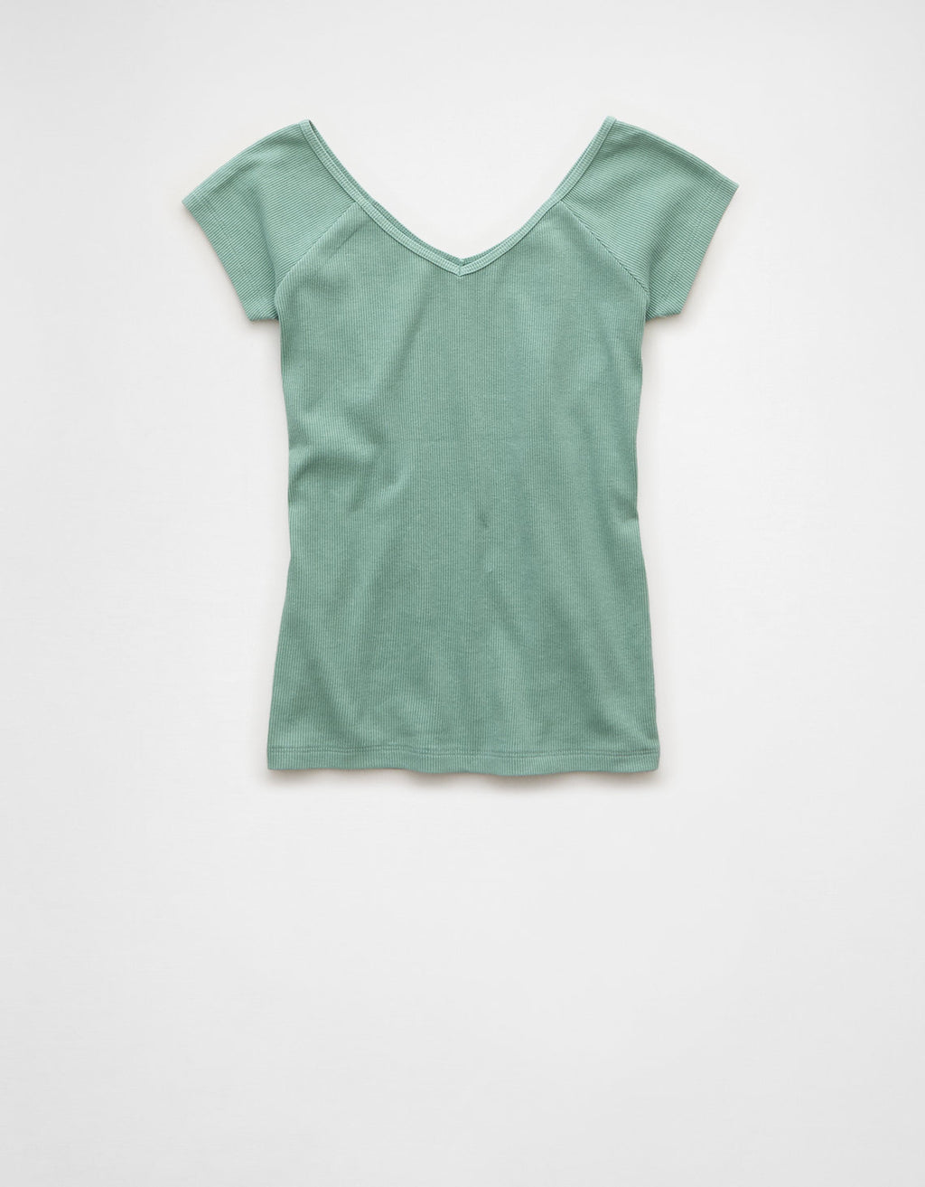 Polo sin Cuello de bebé con cuello en V Ae Saltwash - Verde 2372_1004_343_f