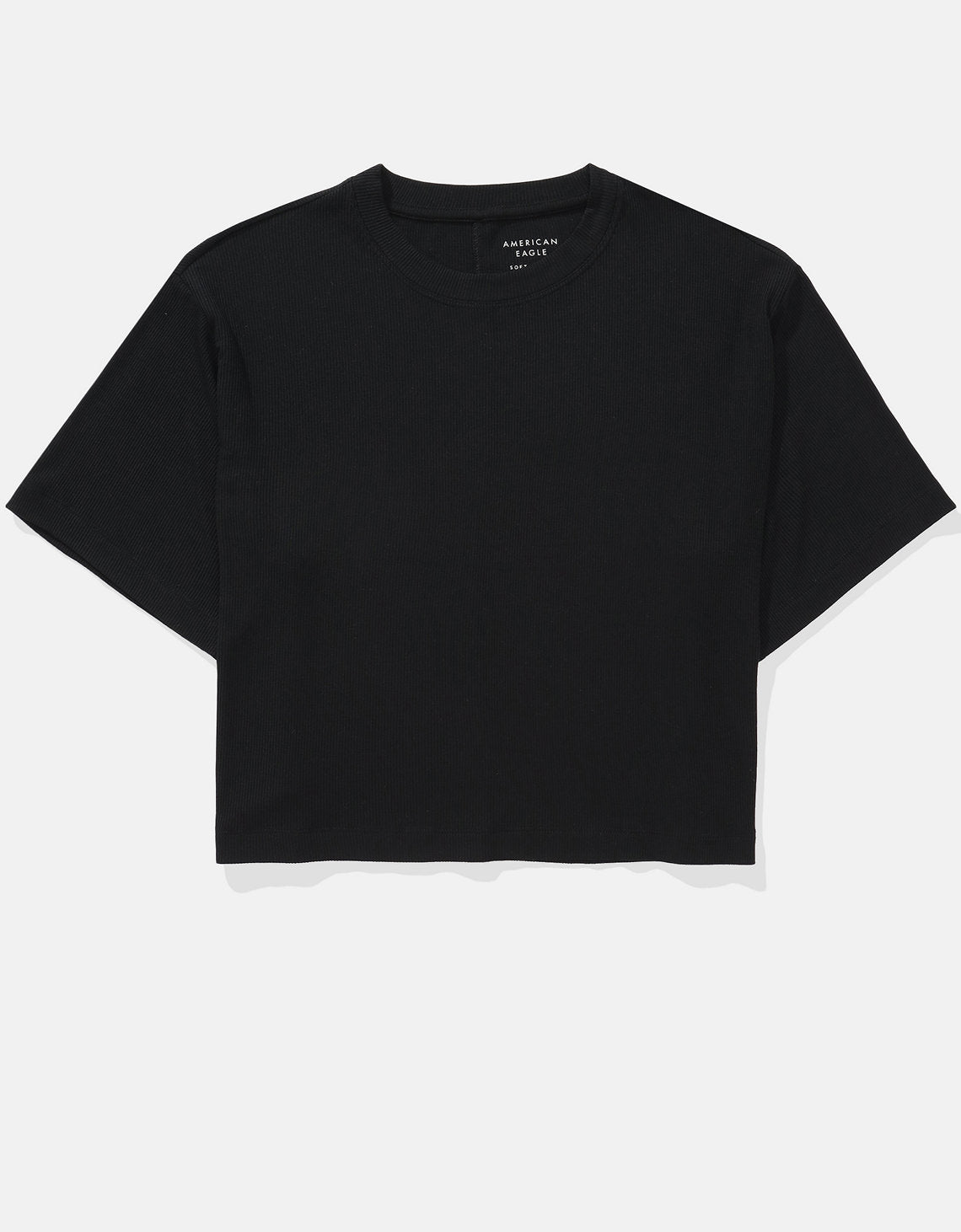 Polo sin Cuello Musculosa Suave y Sexy de Ae - Negro 2372_1099_001_f