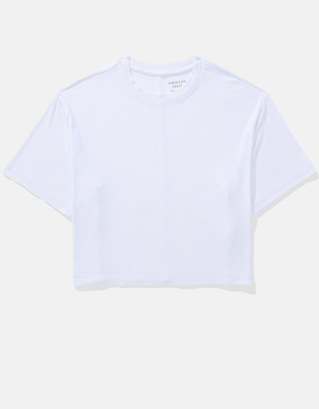 Polo sin Cuello Musculosa Suave y Sexy de Ae - Blanco 2372_1099_100_f