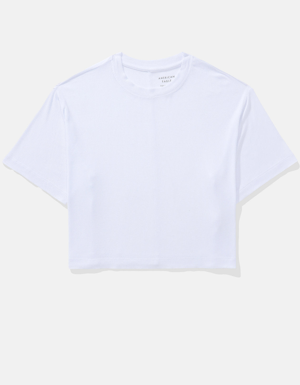Polo sin Cuello Musculosa Suave y Sexy de Ae - Blanco 2372_1099_100_f