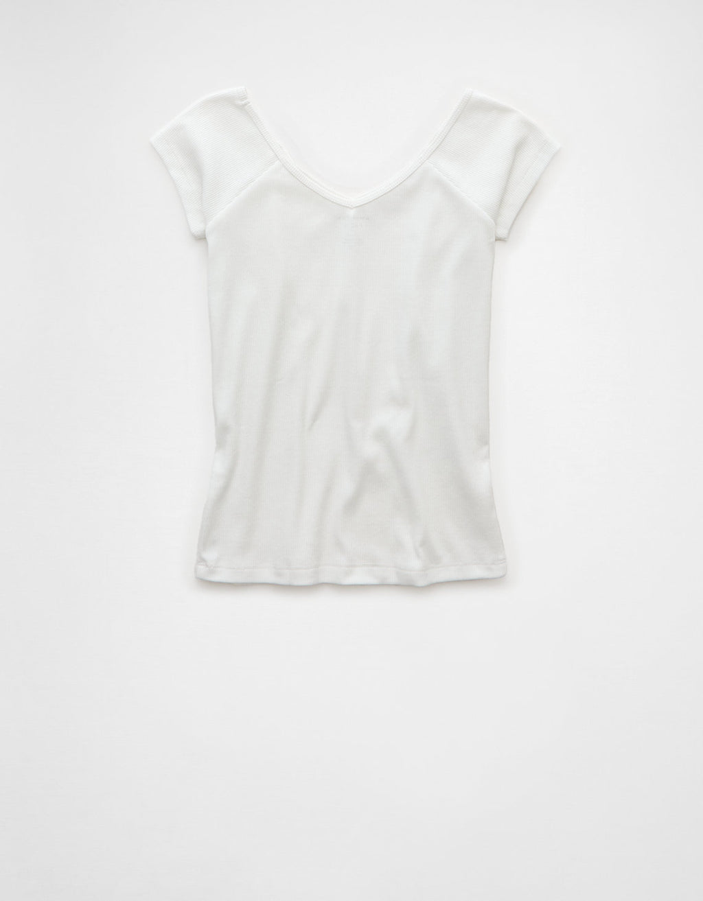 Polo sin Cuello de bebé con cuello en V Ae Saltwash - Blanco 2372_1167_100_b