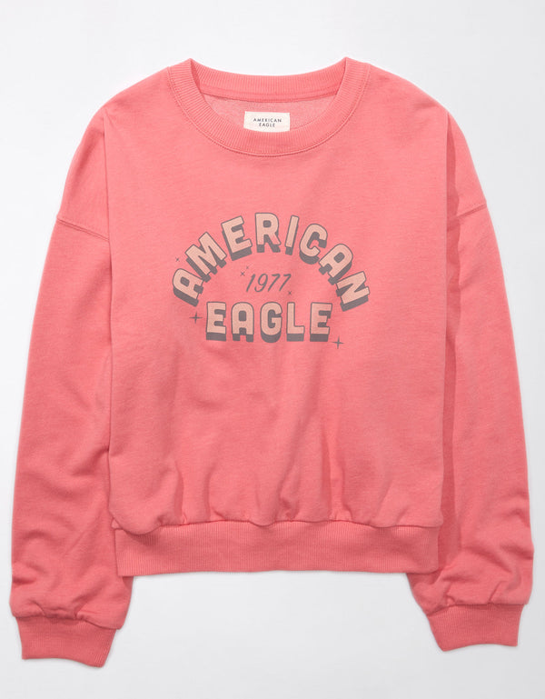 Polera AE de cuello redondo - Rojo