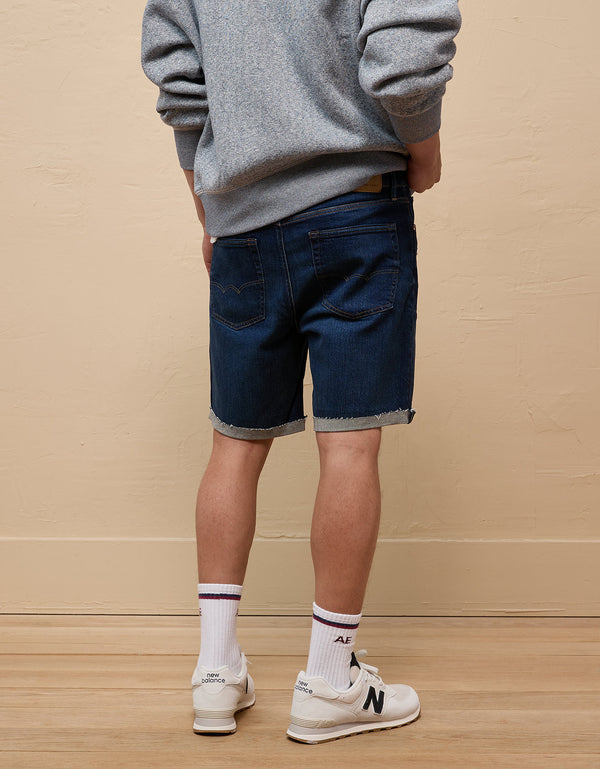 Bermuda en Denim con desgaste Hombre AE - Generico