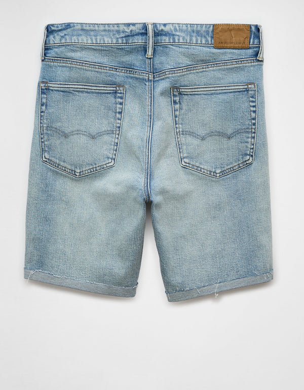 Bermuda en Denim con Desgaste Hombre AE - Generico
