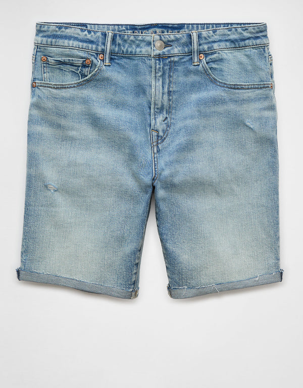 Bermuda en Denim con Desgaste Hombre AE - Generico