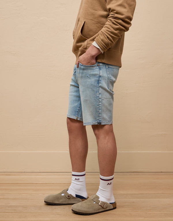 Bermuda en Denim con Desgaste Hombre AE - Generico
