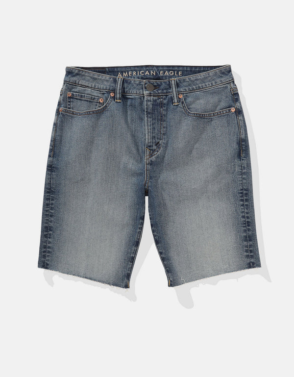 Bermuda Athletic en Denim para Hombre - Azul
