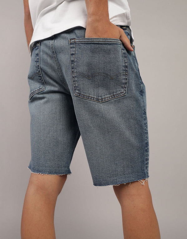 Bermuda Athletic en Denim para Hombre - Azul