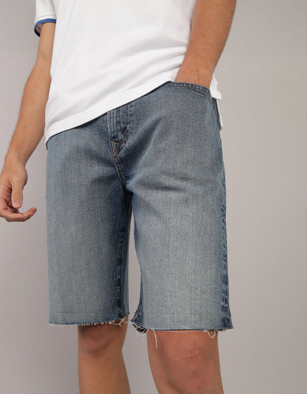 Bermuda Athletic en Denim para Hombre - Azul