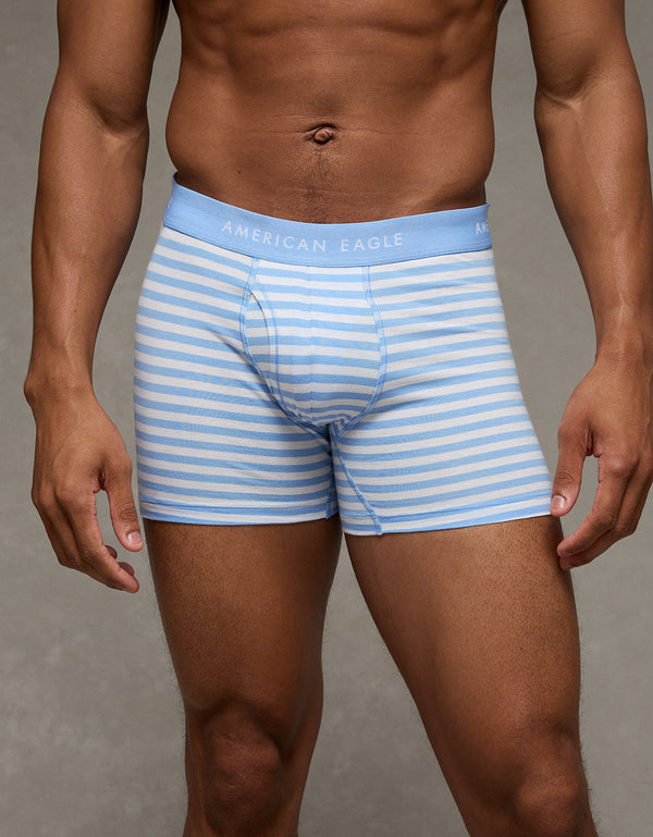 Calzoncillos clásicos para hombre Aeo de 4.5 pulgadas - Azul